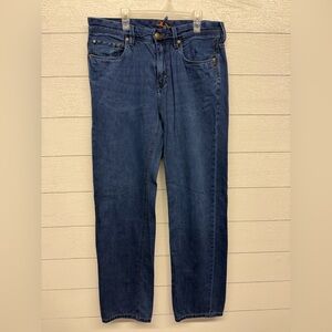 Tommy Bahama Men's Blue Straight Jeans Size 33/32